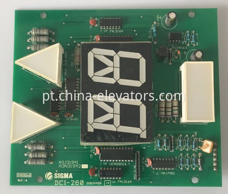 COP Display Board for LG Sigma Elevators DCI-260